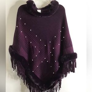 Faux Fur Northern Angel Shaw